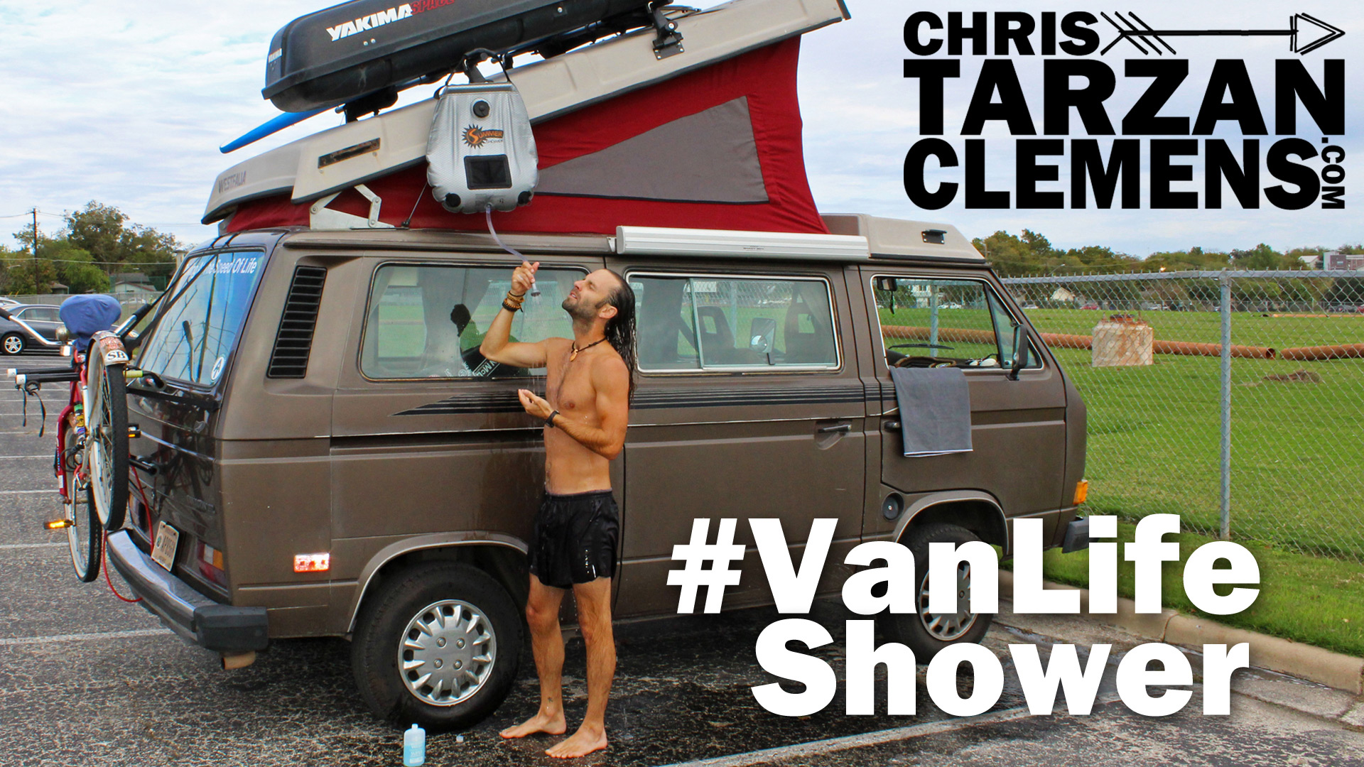 VanLife Shower How To Stay Clean Living In A Van