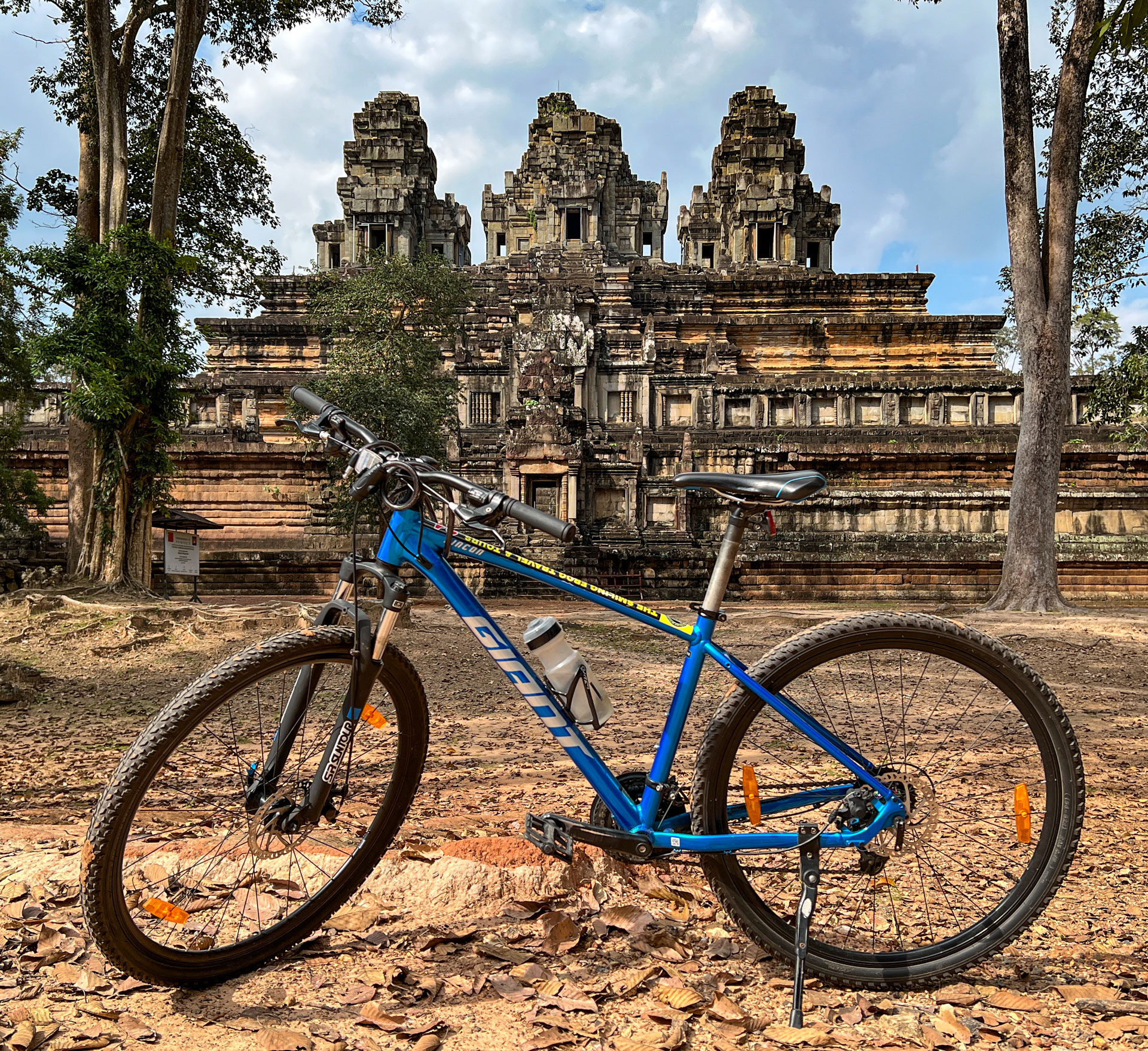 My bicycle at Angkor Wat.