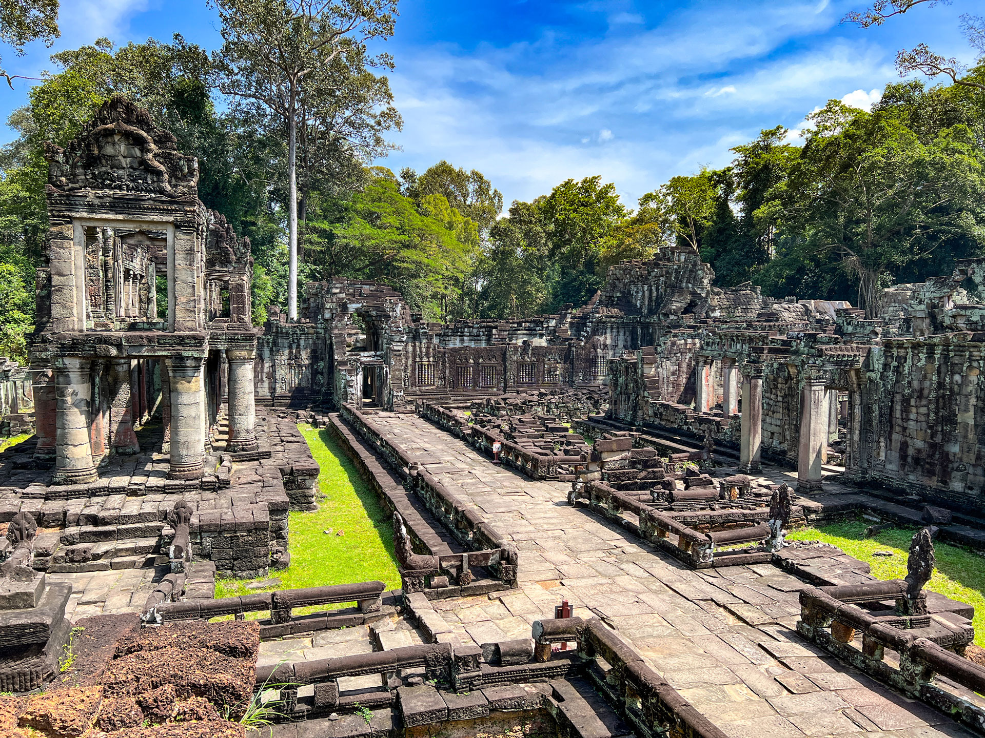 Prasast Preah Khan in Angkor Wat.