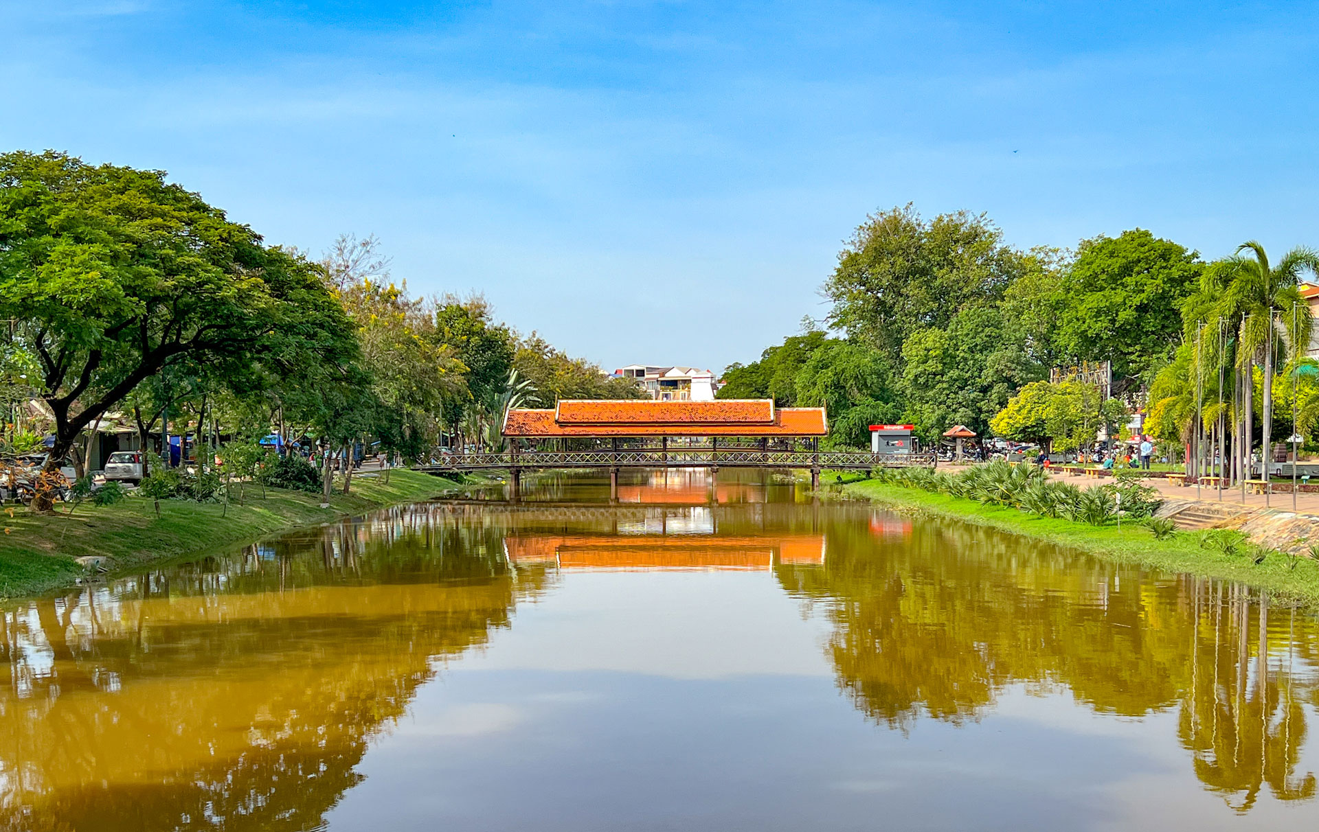 Bridge in Siem Reap.