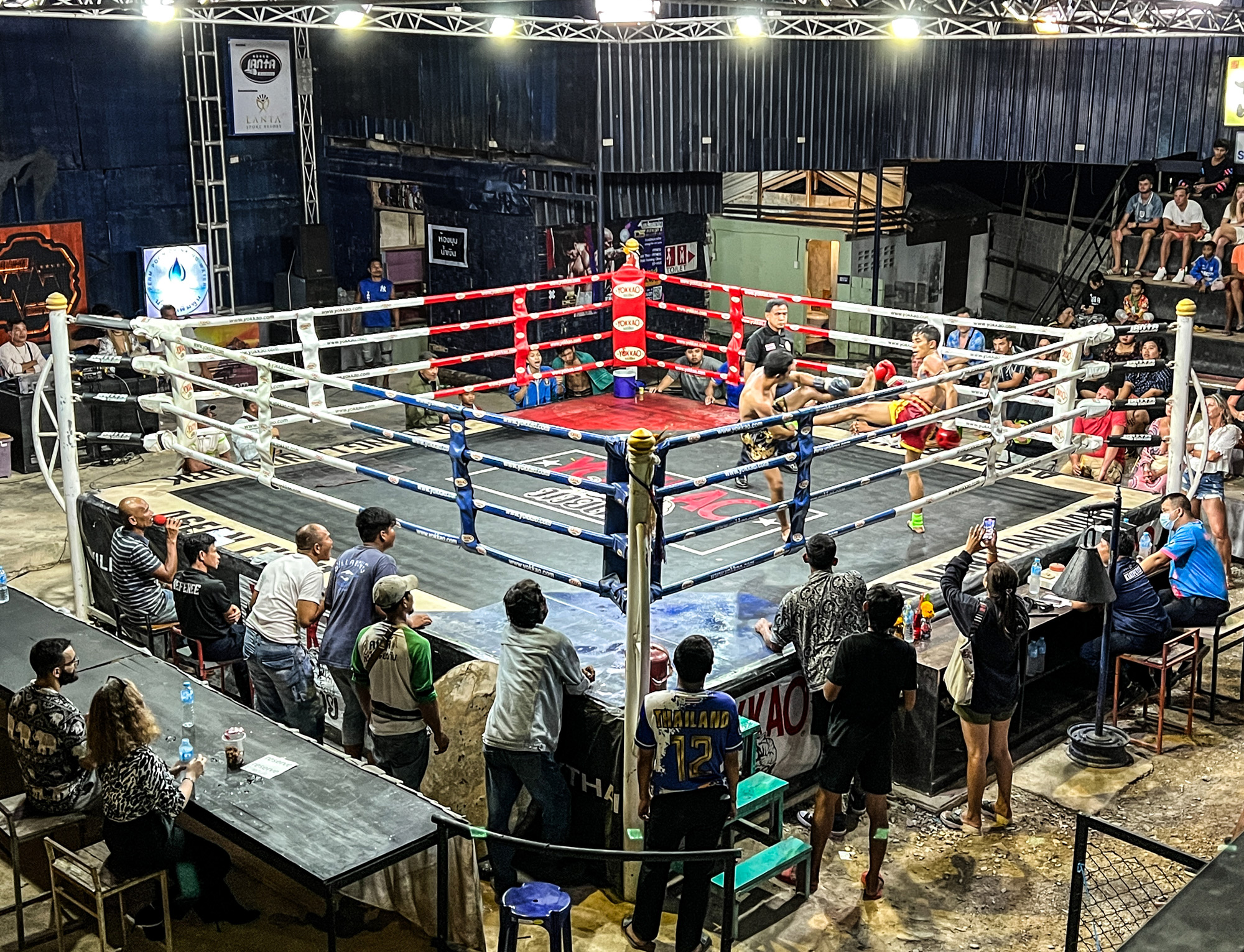 Muay Thai fight night on Koh Lanta.