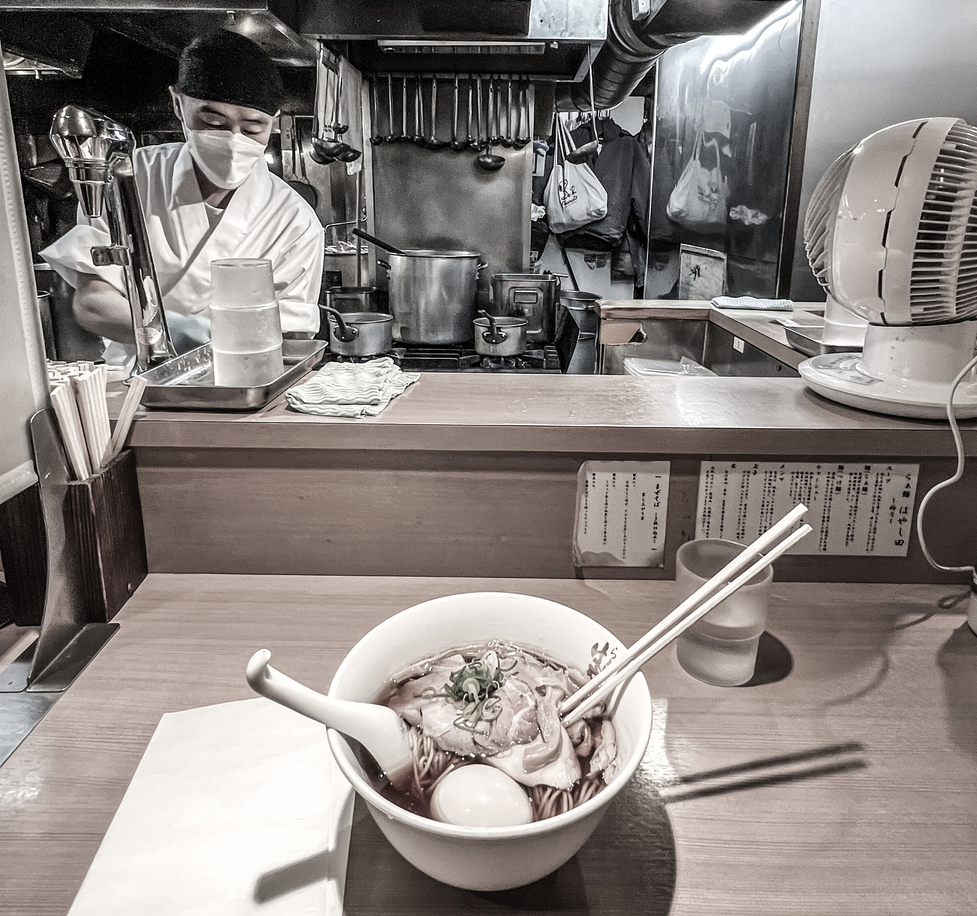 Ramen Shop in Tokyo.