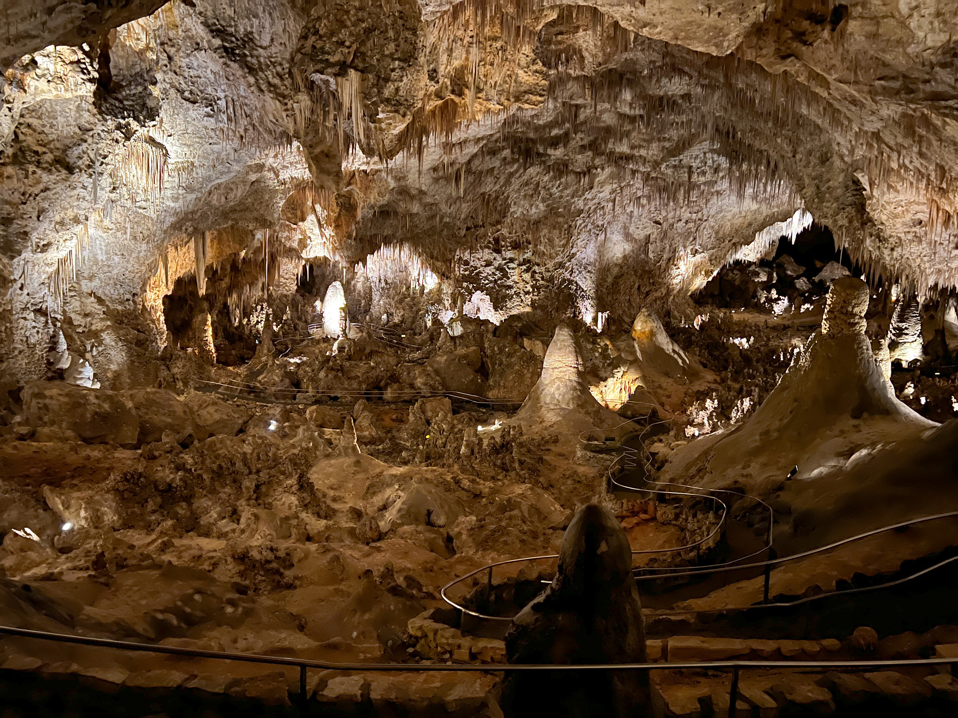 Carlsbad Caverns.