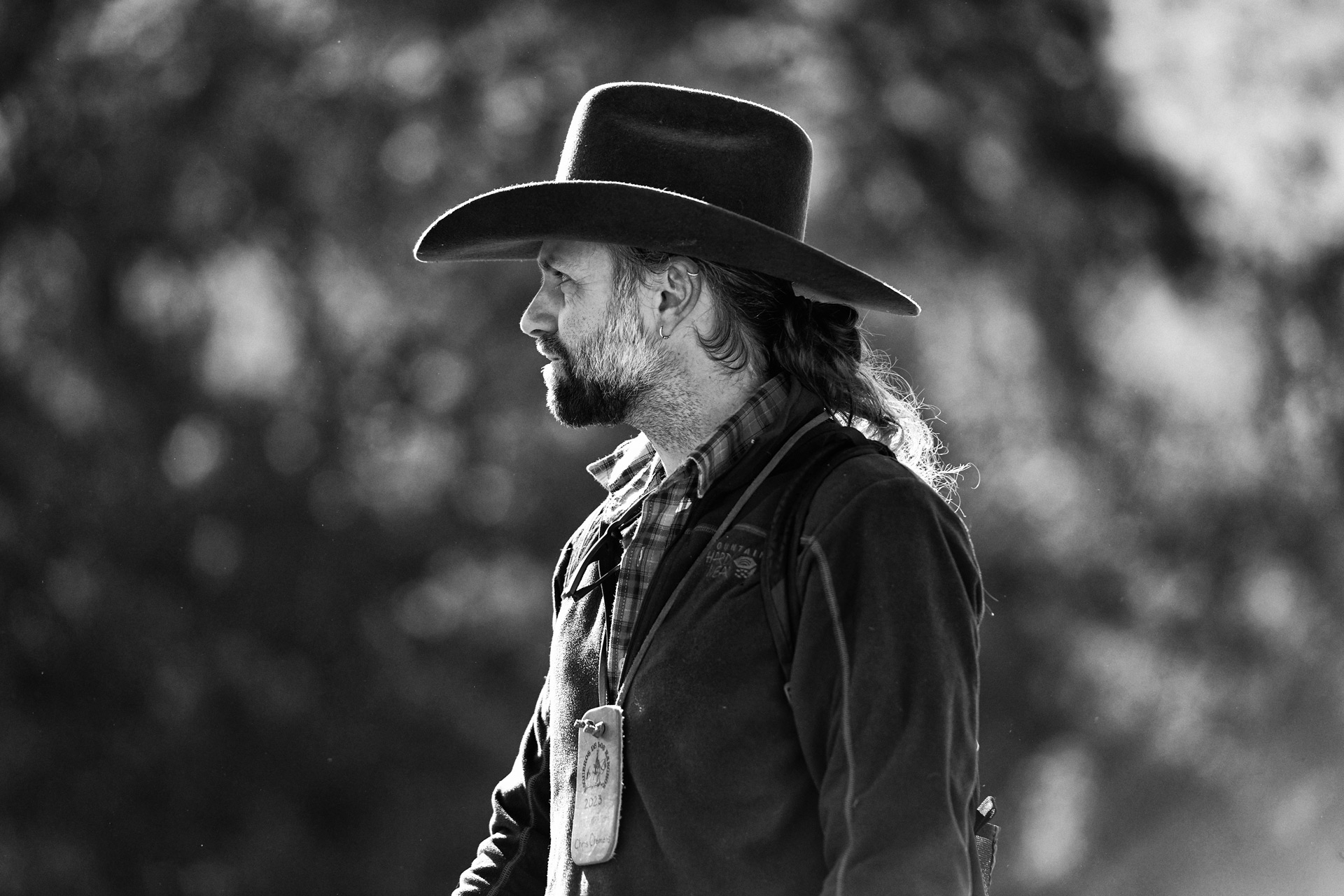 Chris at the Vaqueros Ride.