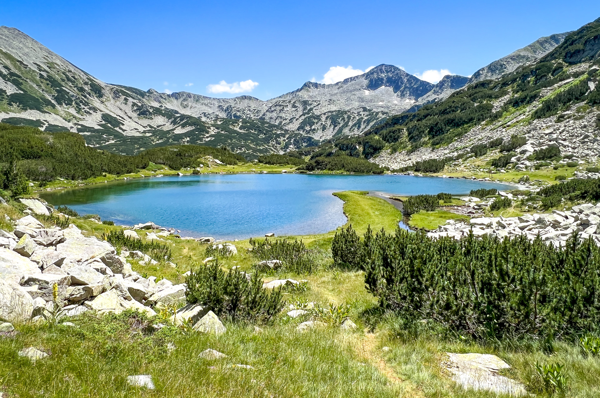 Glacial Lake in Pirin National Park.